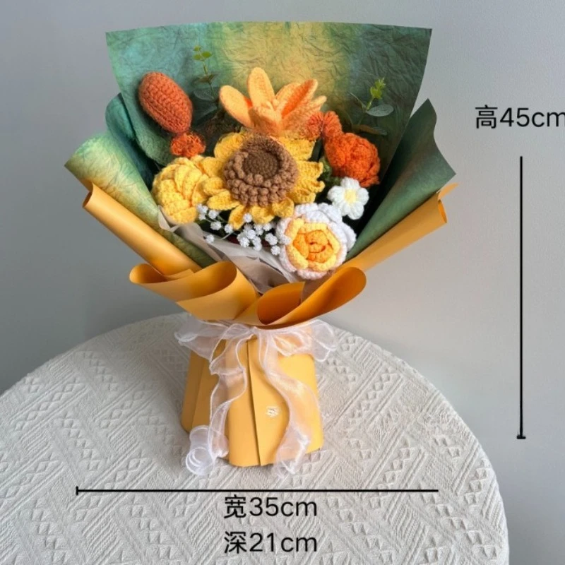 Roses, Sunflowers, Van Gogh Monet Handmade Wool Bouquet, Finished Gift, Wool Bouquet
Roses, Sunflowers, Van Gogh Monet Handmade Wool Bouquet, Finished Gift, Wool Bouquet