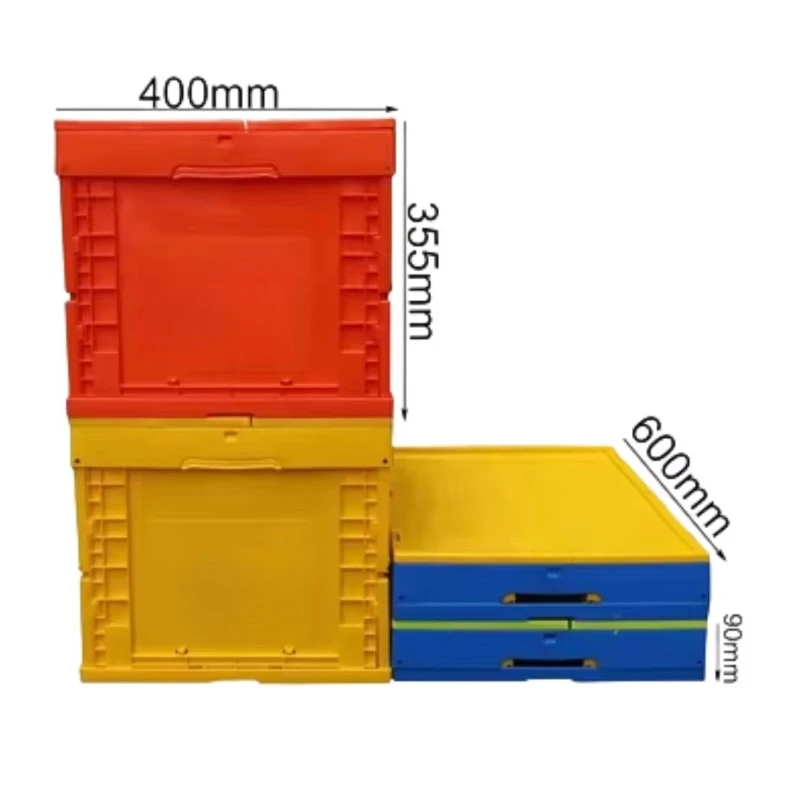 Connect collapsible box with lid, ventilated collapsible container, plastic storage box
Connect collapsible box with lid, ventilated collapsible container, plastic storage box