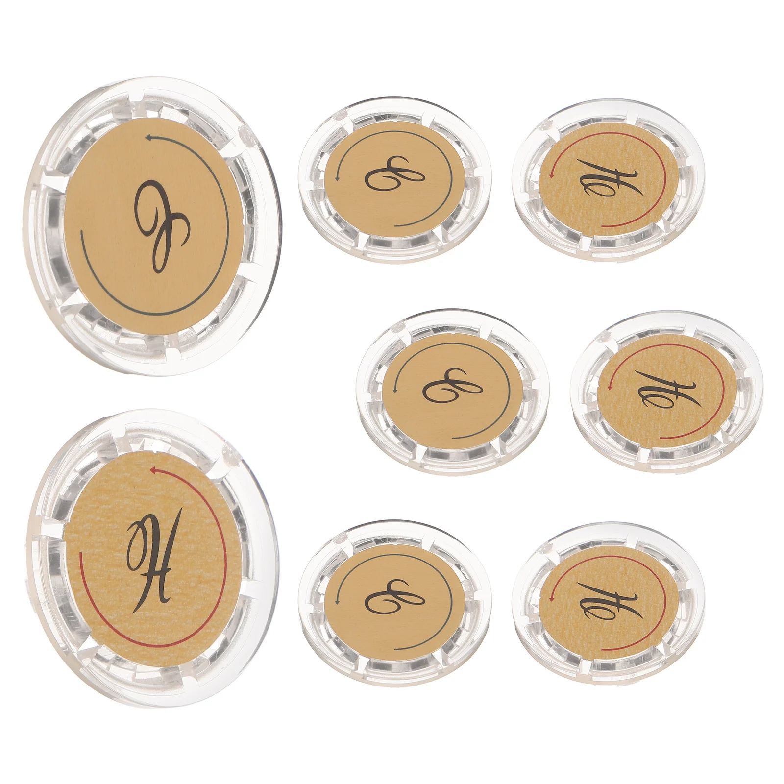 4Pairs Bathroom Faucet Handle Emblem Hot Cold Indicator Buttons Decorative Shower Tap Handle Replacement Caps Universal Faucet
4Pairs Bathroom Faucet Handle Emblem Hot Cold Indicator Buttons Decorative Shower Tap Handle Replacement Caps Universal Faucet