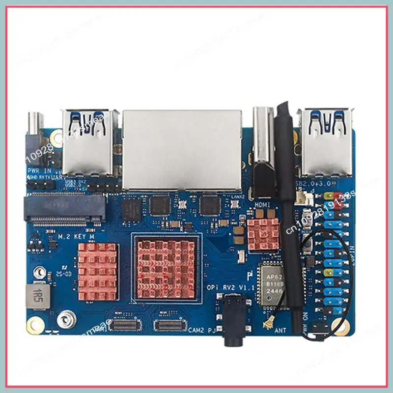 N94R For Orange Pi RV2 Development Board+Heat Sink RISC-V 2TOPS AI CPU Wifi BT5.0 M2 PCIE SSD Mini PC Support Ubuntu OS 4GB
N94R For Orange Pi RV2 Development Board+Heat Sink RISC-V 2TOPS AI CPU Wifi BT5.0 M2 PCIE SSD Mini PC Support Ubuntu OS 4GB