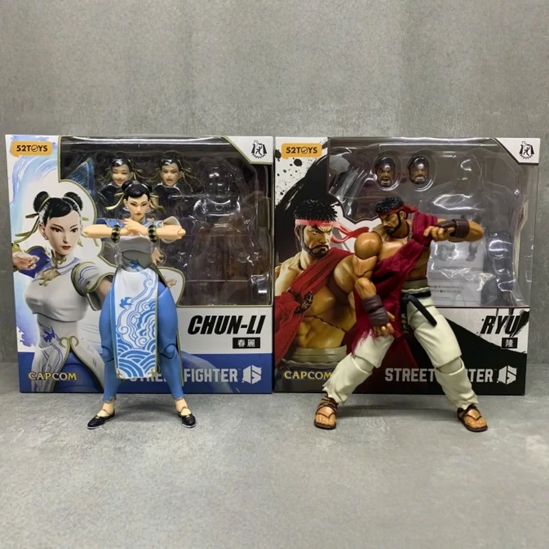 Hot In-Stock 52TOYS Lightnin Dance Action Figure "Street Fighte 6" Chun-Li Ryu Articulated Figure Model Collectible Toys Gifts
Hot In-Stock 52TOYS Lightnin Dance Action Figure "Street Fighte 6" Chun-Li Ryu Articulated Figure Model Collectible Toys Gifts