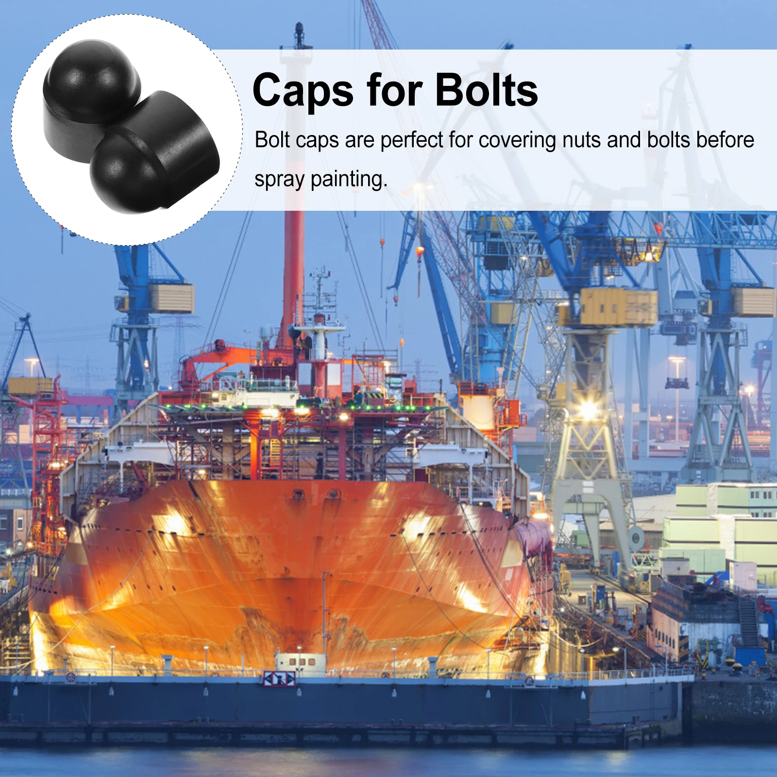 40pcs Hex Bolt Caps Protective Nylon Covers for Bolts Screw Nut Dustproof Corrosion Resistant niture Automotive Industry 
40pcs Hex Bolt Caps Protective Nylon Covers for Bolts Screw Nut Dustproof Corrosion Resistant niture Automotive Industry