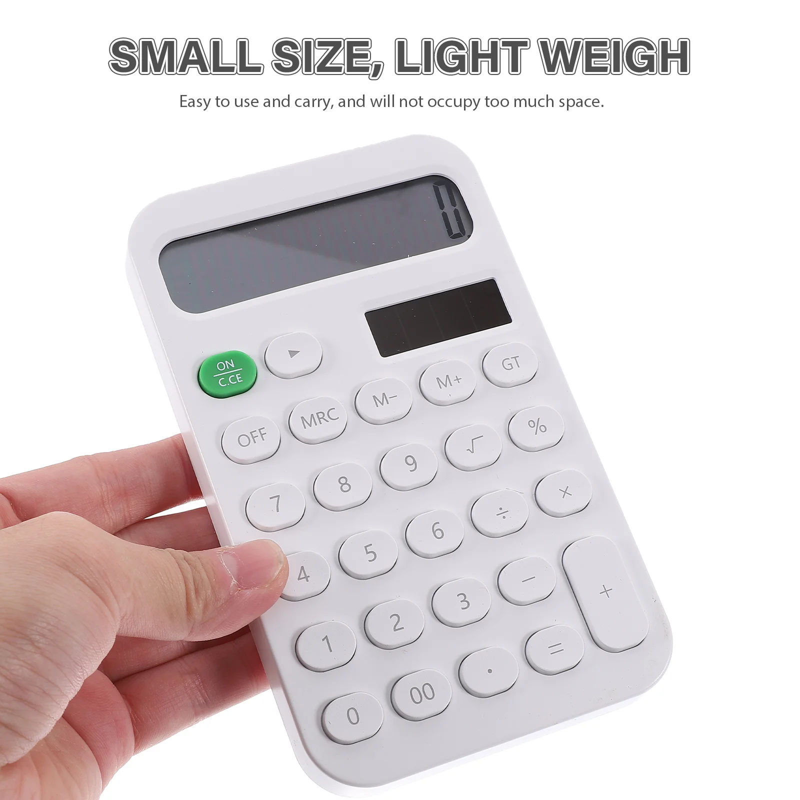 Portable Student Calculator 968 LCD Display Desktop Pocket Small for Home Office Durable Lightweight Practical
Portable Student Calculator 968 LCD Display Desktop Pocket Small for Home Office Durable Lightweight Practical