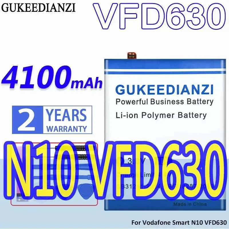 Аккумулятор мобильного телефона емкостью 4100 мАч для Vodafone Smart N10 VFD630, стабильный
Аккумулятор мобильного телефона емкостью 4100 мАч для Vodafone Smart N10 VFD630, стабильный