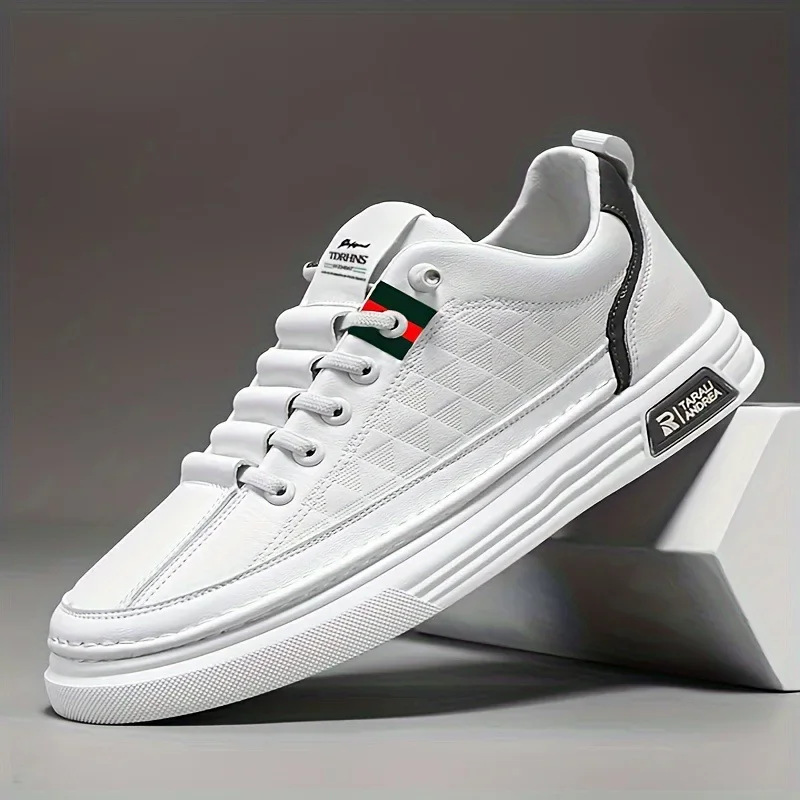 Men's Shoes 2025 New Men's Soft Leather Casual Board Shoes Soft Sole Fashion Lightweight Elastic Couple Off White Shoes Sneakers
Men's Shoes 2025 New Men's Soft Leather Casual Board Shoes Soft Sole Fashion Lightweight Elastic Couple Off White Shoes Sneakers