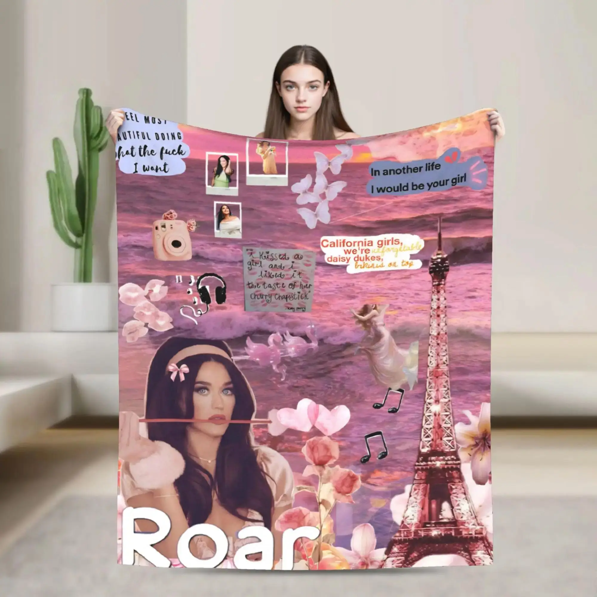 Katy Perry Tour Flannel Blanket Soft Throw for Outdoor Travel Office Fashion Bedspread Sofa Bed Cover
Katy Perry Tour Flannel Blanket Soft Throw for Outdoor Travel Office Fashion Bedspread Sofa Bed Cover