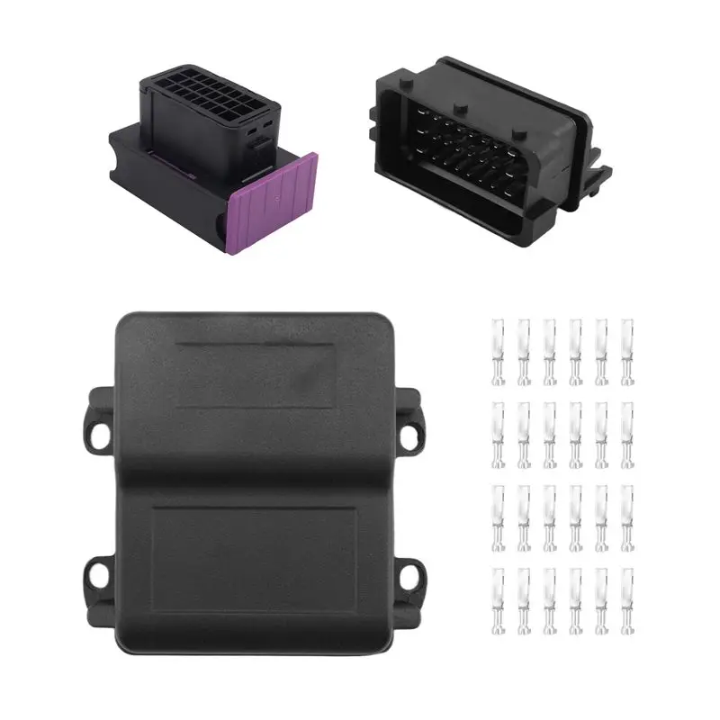 A25P Aluminum Alloy Shell ECU Circuit Board Connector 24Pin Automotive Motor Car Controller Fit
A25P Aluminum Alloy Shell ECU Circuit Board Connector 24Pin Automotive Motor Car Controller Fit