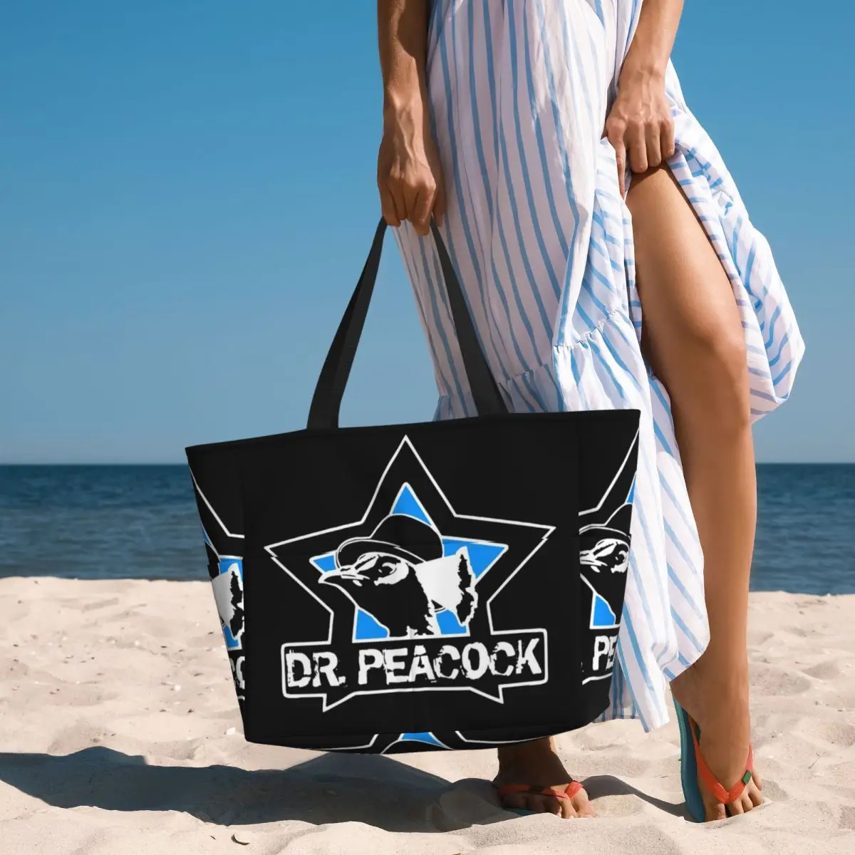 Dr. Peacock Beach Tote Bag Sport Gym Yoga Duffle Large Tote Bag Women Travel Bag Fitness bag
Dr. Peacock Beach Tote Bag Sport Gym Yoga Duffle Large Tote Bag Women Travel Bag Fitness bag