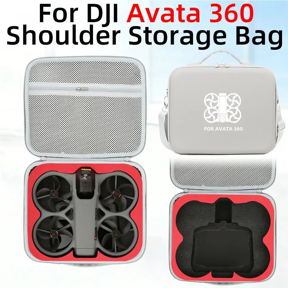 Shockproof Carrying Case for dji Avata 360 Drone Shoulder Storage Bag Anti-Scratch for dji Avata 360 Drone Travel Protector
Shockproof Carrying Case for dji Avata 360 Drone Shoulder Storage Bag Anti-Scratch for dji Avata 360 Drone Travel Protector