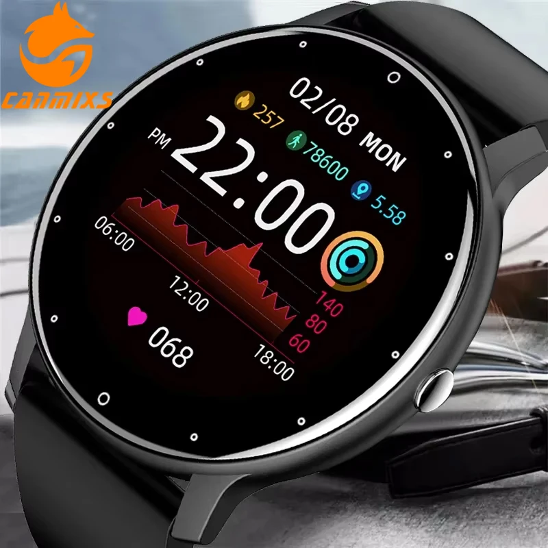 CanMixs New Smart Watch Women Men Lady Sport Fitness Smartwatch Sleep Heart Rate Monitor Waterproof Watches For IOS Android
CanMixs New Smart Watch Women Men Lady Sport Fitness Smartwatch Sleep Heart Rate Monitor Waterproof Watches For IOS Android