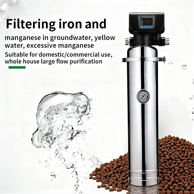 1000L Stainless Steel Household Outdoor Water Purifier 0.01micron Filtration Iron/Manganese Rust Removal 36-Month Filter Life
1000L Stainless Steel Household Outdoor Water Purifier 0.01micron Filtration Iron/Manganese Rust Removal 36-Month Filter Life