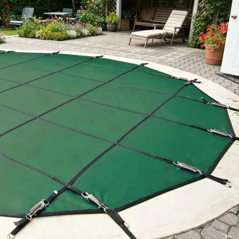 Customized Swimming Pool Safety Cover Green PP Mesh High Load-Bearing Walkable Winter Pool Cover Protects Kids & Pets Durable
Customized Swimming Pool Safety Cover Green PP Mesh High Load-Bearing Walkable Winter Pool Cover Protects Kids & Pets Durable