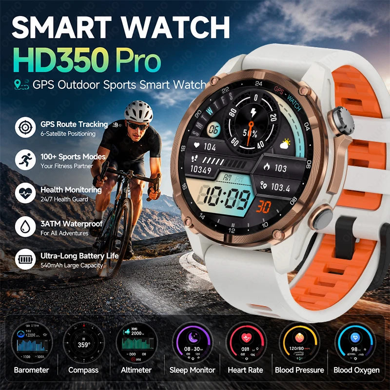 2026 Compass Smart Watch GPS Route Tracking Offline Map Fitness Tracker BT Call Answering Rugged Outdoor AMOLED Men Smart Watch
2026 Compass Smart Watch GPS Route Tracking Offline Map Fitness Tracker BT Call Answering Rugged Outdoor AMOLED Men Smart Watch