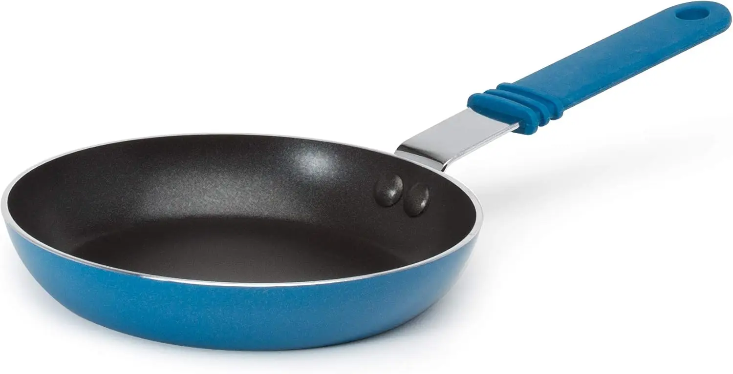 Kitchen Extras 5-1/2-Inch Fry Pan, Mini, Blue
Kitchen Extras 5-1/2-Inch Fry Pan, Mini, Blue
