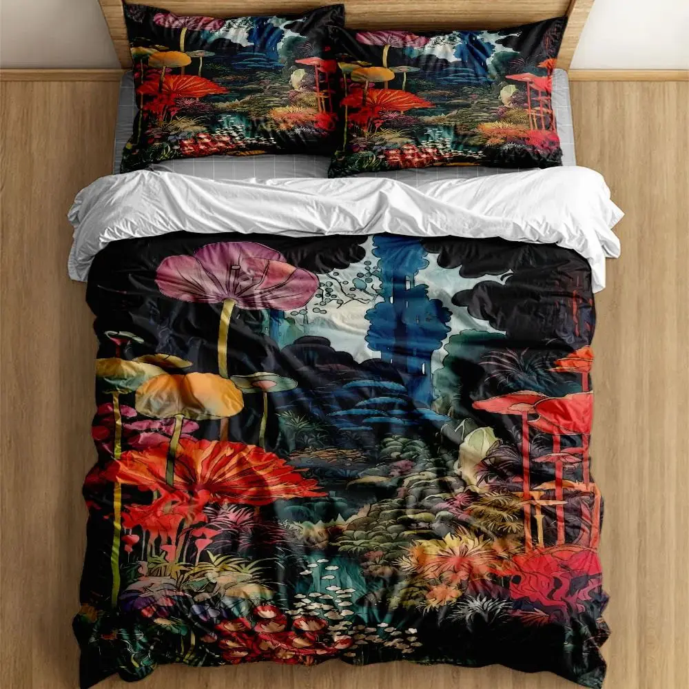 Brocéliande Art Duvet Cover Set King Queen Double Full Twin Single Size Bed Linen Set
Brocéliande Art Duvet Cover Set King Queen Double Full Twin Single Size Bed Linen Set
