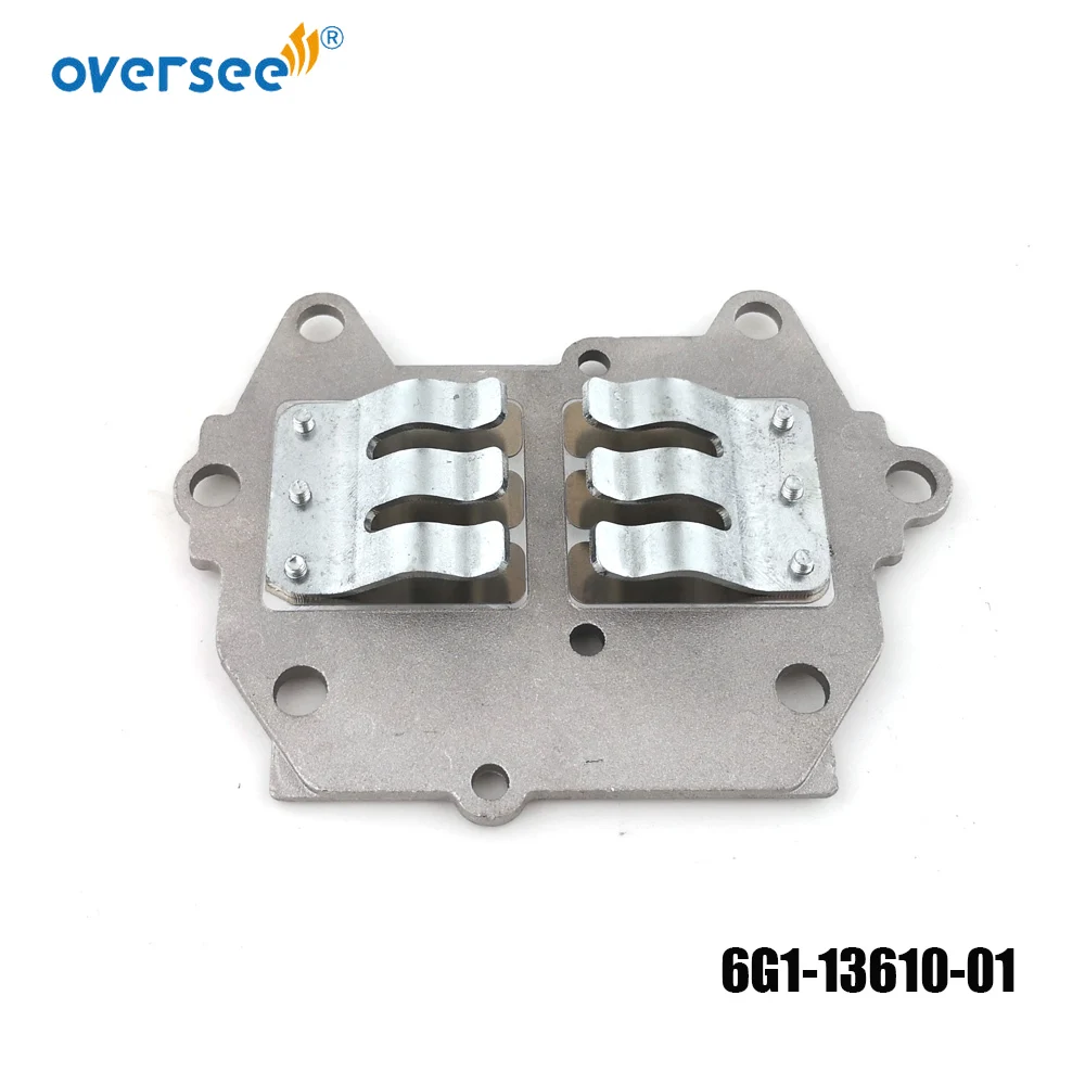 6G1-13610-01 Reed Valve Assy for Yamaha 2 Stroke 6HP 8HP Outboard Engine 6G1-13610-01-00
6G1-13610-01 Reed Valve Assy for Yamaha 2 Stroke 6HP 8HP Outboard Engine 6G1-13610-01-00