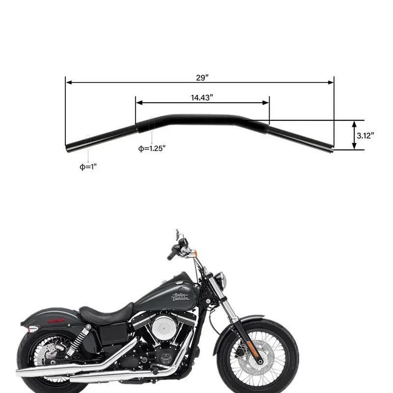 Для Harley Softail Dyna TBW мотоцикл Acsessories1.25 "Руль с нулевым сопротивлением
Для Harley Softail Dyna TBW мотоцикл Acsessories1.25 "Руль с нулевым сопротивлением