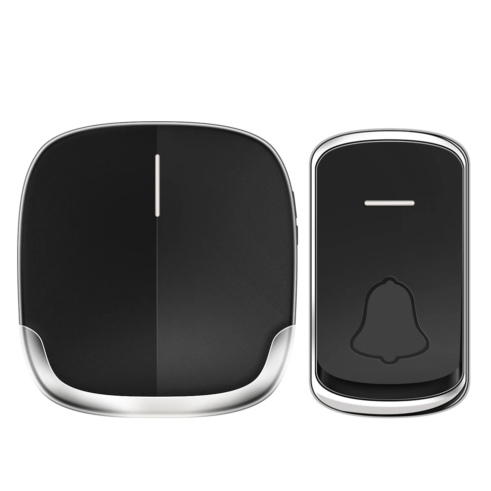 New Arrivals Smart Wireless Home DoorBell 300M Wireless Door Bell Long-distance Transmission White Black Doorbell
New Arrivals Smart Wireless Home DoorBell 300M Wireless Door Bell Long-distance Transmission White Black Doorbell