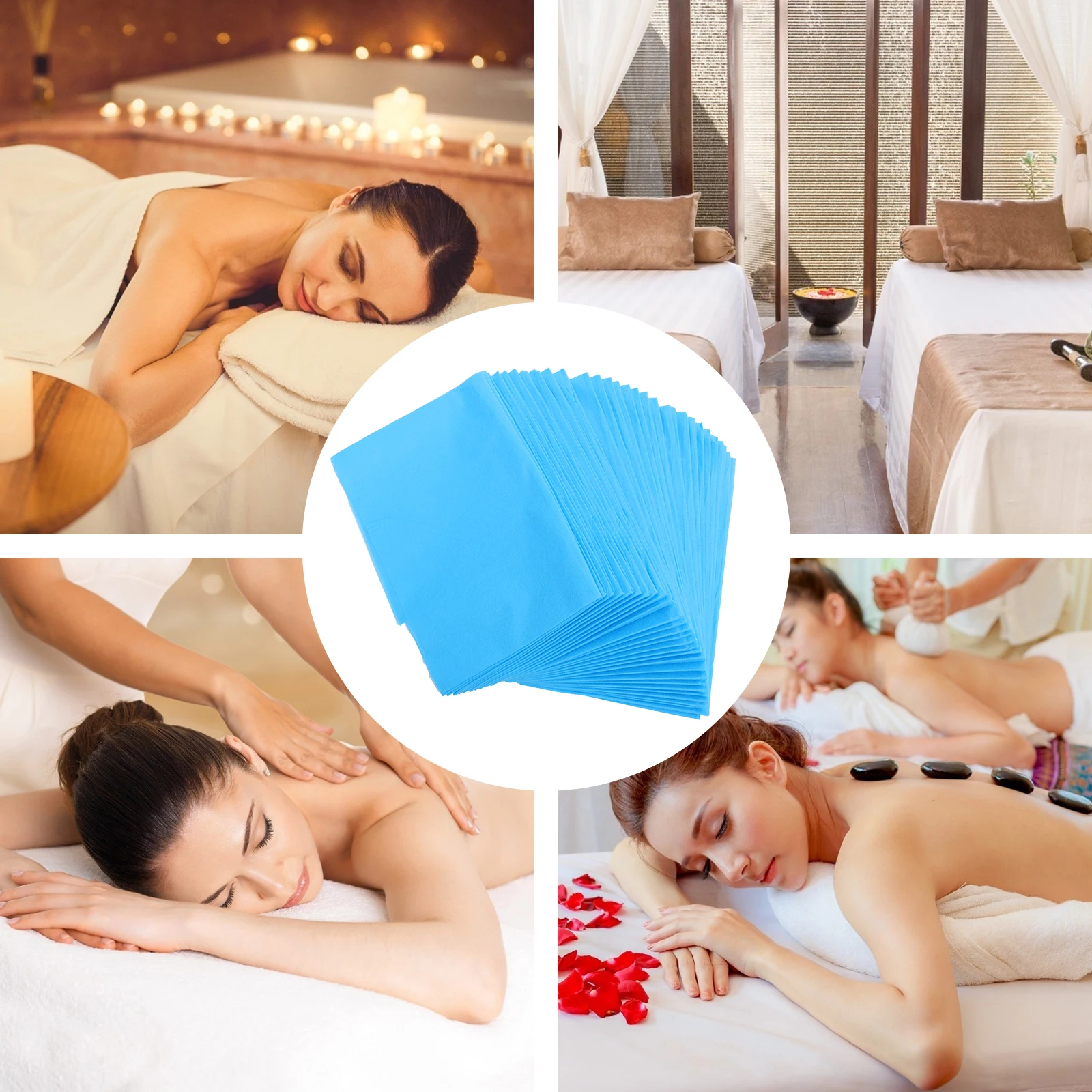 20pcs Disposable Bed Sheets Non Woven Waterproof Salon Travel Size Spa Massage Eco Friendly One Time Use Bed Cover
20pcs Disposable Bed Sheets Non Woven Waterproof Salon Travel Size Spa Massage Eco Friendly One Time Use Bed Cover