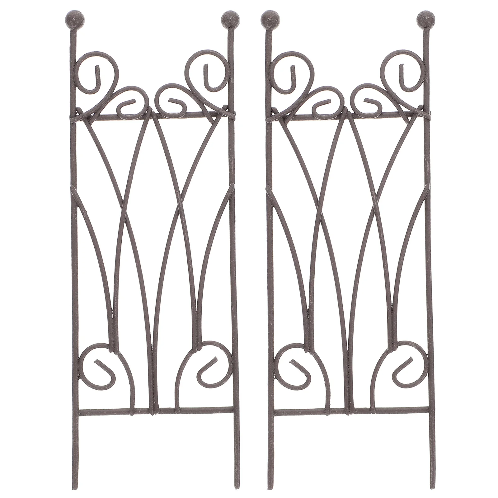 2pcs Mini Plant Trellis Compact Iron Creative Decorative Lattice Small Garden Supplies DIY Climbing Rack Vine Plants Stands
2pcs Mini Plant Trellis Compact Iron Creative Decorative Lattice Small Garden Supplies DIY Climbing Rack Vine Plants Stands