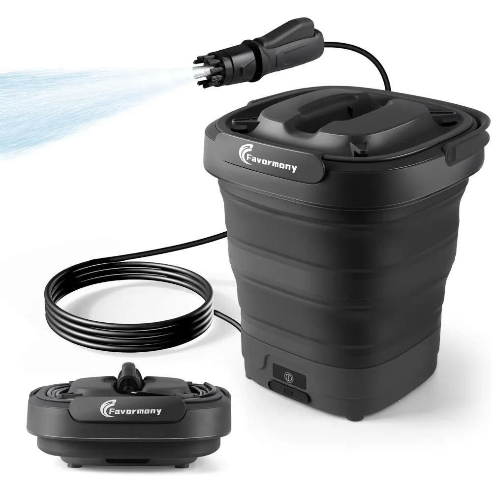 Foldable Electric-Pressure-Washer w/3.2Gal Tank, Max 290PSI, Water Pressure Washer 10FT Hose for Outdoor Indoor Cleaning, Pet Cl
Foldable Electric-Pressure-Washer w/3.2Gal Tank, Max 290PSI, Water Pressure Washer 10FT Hose for Outdoor Indoor Cleaning, Pet Cl