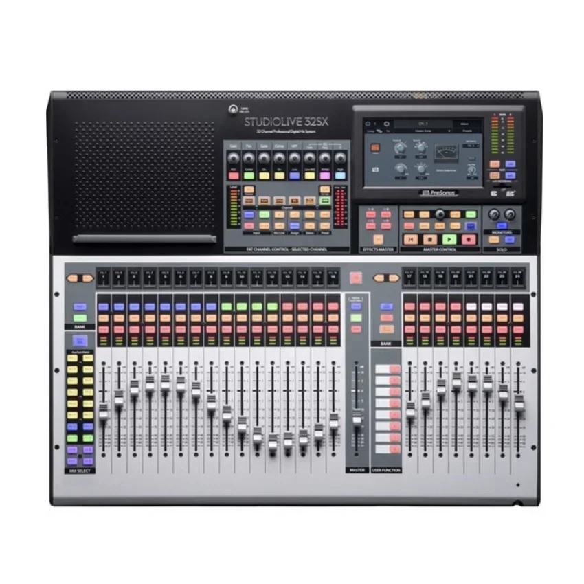 100% Аутентичный Presonus StudioLive 32SC Series III 32-канальный субкомпактный цифровой микшер-рекордер
100% Аутентичный Presonus StudioLive 32SC Series III 32-канальный субкомпактный цифровой микшер-рекордер