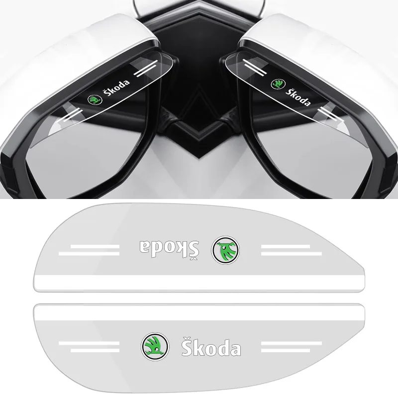 2Pcs Car Rearview Rain Eyebrow Transparent Stickers Visor Cover For Skoda Octavia Kodiaq Fabia Rapid Superb A5 A7 2 Kamiq Karoq
2Pcs Car Rearview Rain Eyebrow Transparent Stickers Visor Cover For Skoda Octavia Kodiaq Fabia Rapid Superb A5 A7 2 Kamiq Karoq