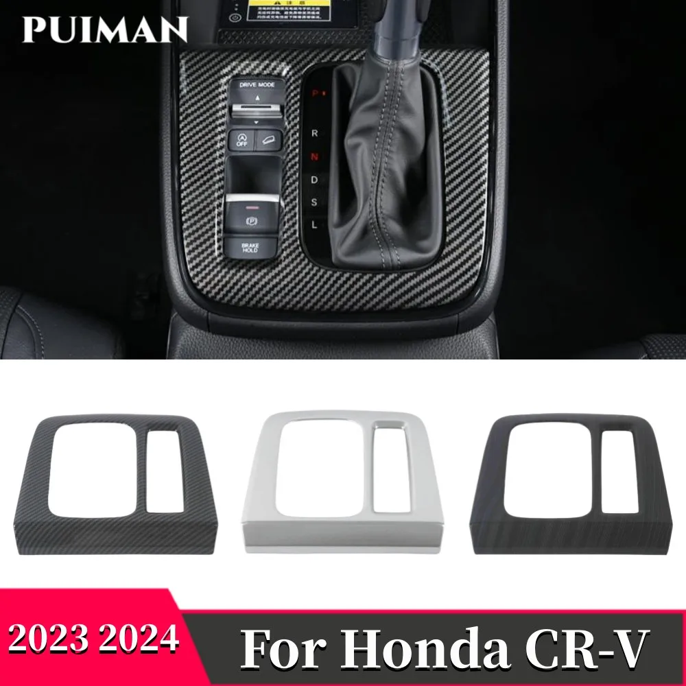 Carbon Fiber Car Styling Center Console Gear Shift Box Panel Cover Trim Frame Sticker Accessories For Honda CR-V CRV 2023 2024
Carbon Fiber Car Styling Center Console Gear Shift Box Panel Cover Trim Frame Sticker Accessories For Honda CR-V CRV 2023 2024