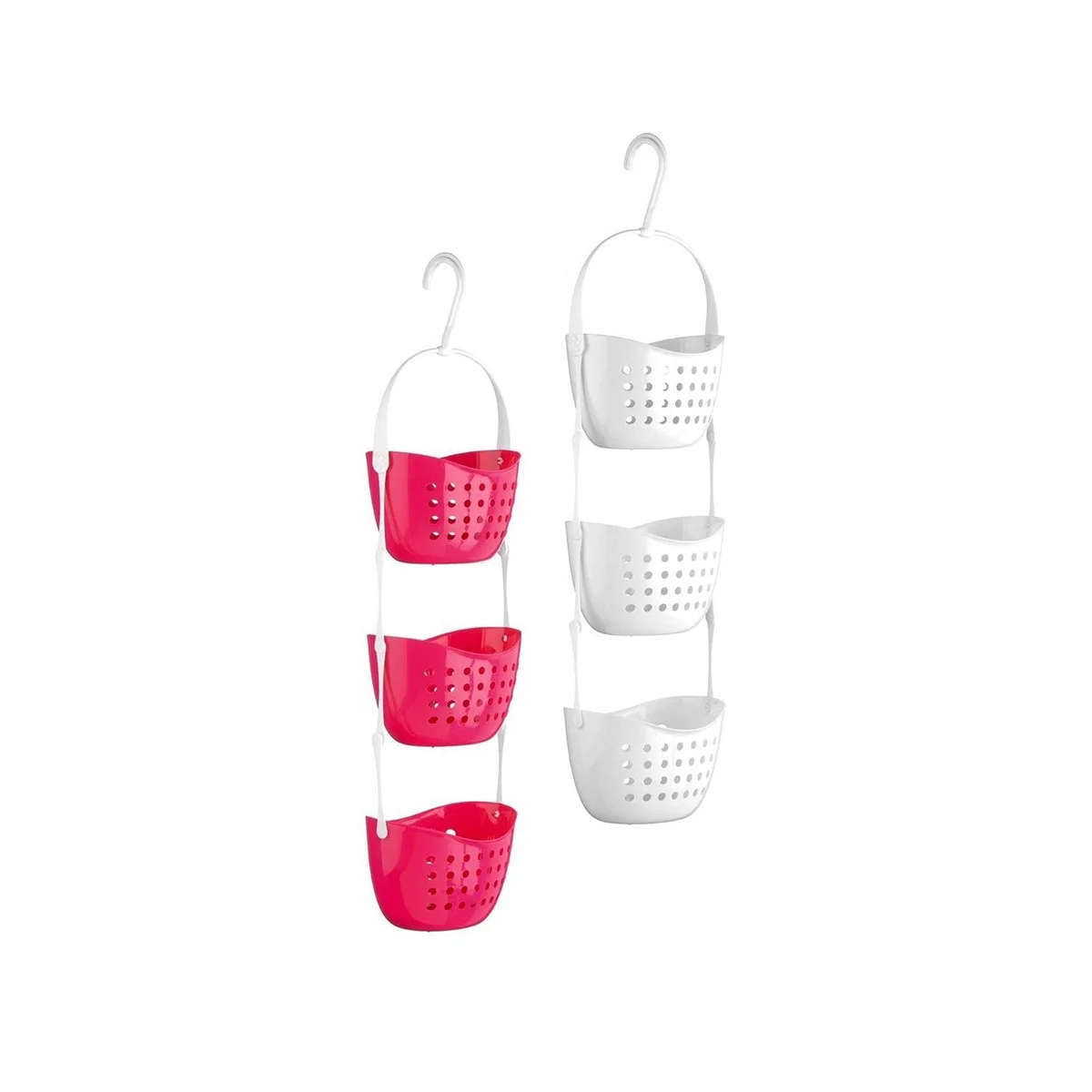 3-Tier Shower Bathroom Hanging Basket Rack Kitchen Storage Organizer (White) shower organizer shower rack
3-Tier Shower Bathroom Hanging Basket Rack Kitchen Storage Organizer (White) shower organizer shower rack