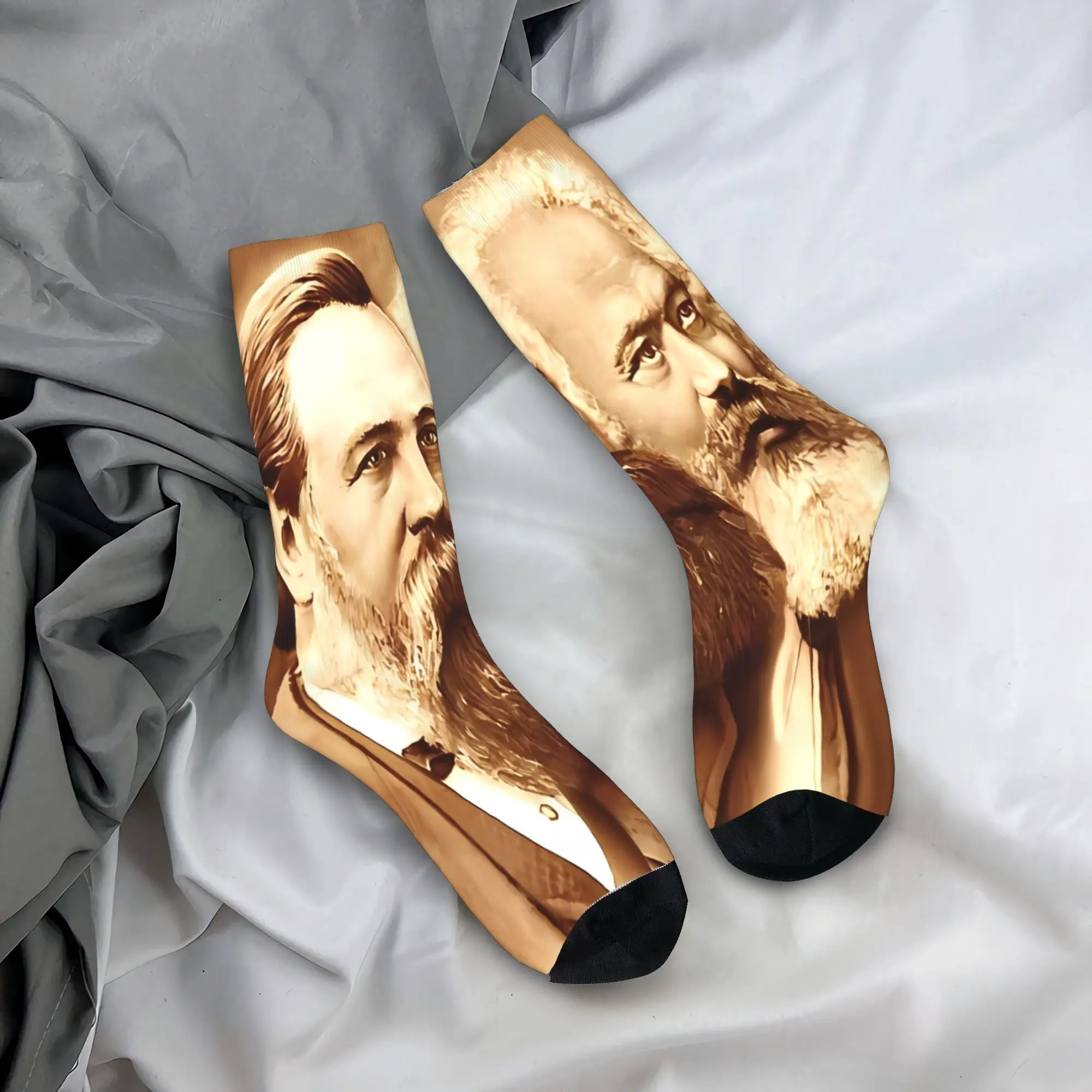 Karl Marx Engels and Lenin Носки Противоскользящие чулки Пара средних мягких спортивных носков на открытом воздухе Осенние носки с рисунком Харадзюку
Karl Marx Engels and Lenin Носки Противоскользящие чулки Пара средних мягких спортивных носков на открытом воздухе Осенние носки с рисунком Харадзюку