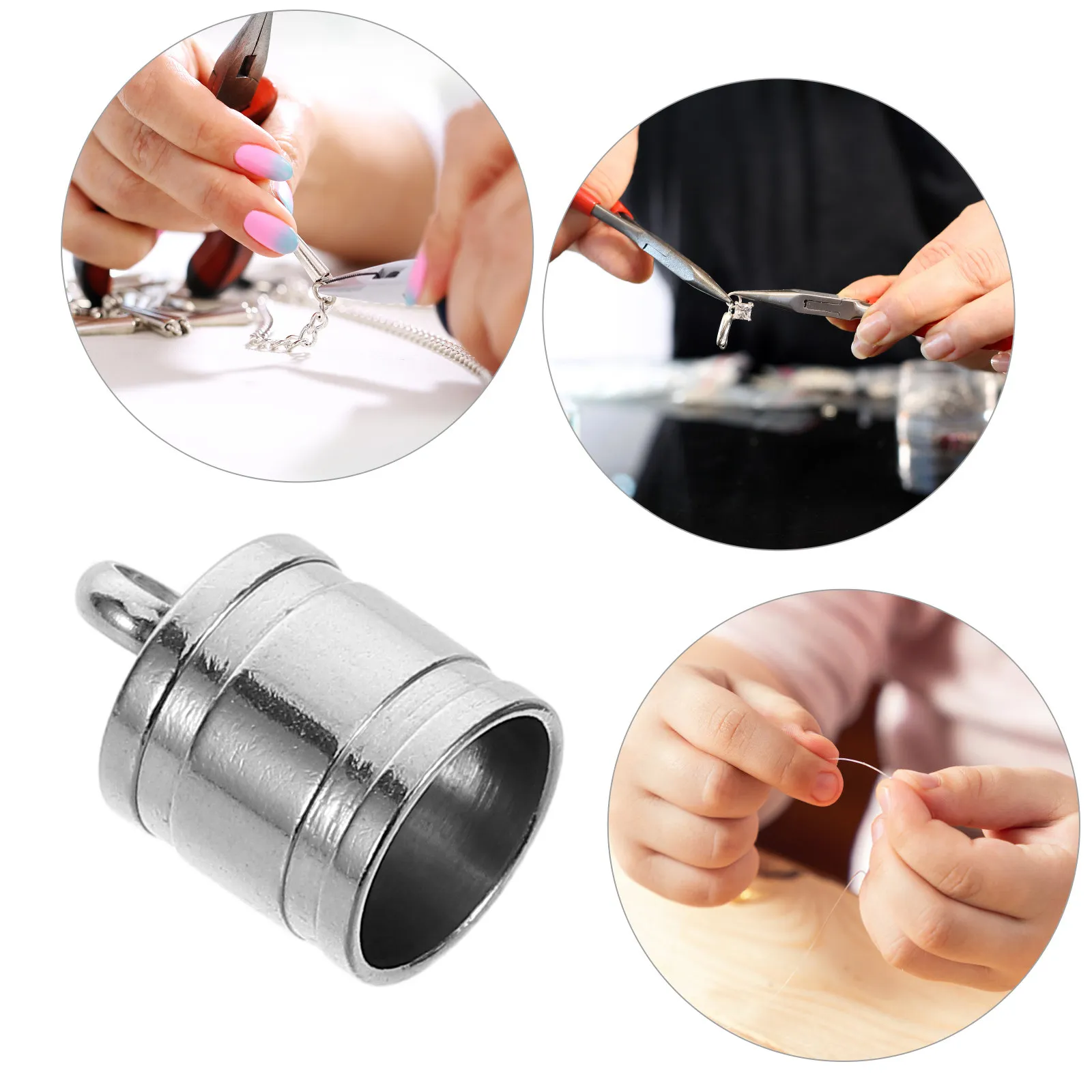 20Pcs Metal Cord End Caps Stainless Steel Jewelry Making Accessories for Tassel Cords Necklaces Bracelets Keychains DIY Bead
20Pcs Metal Cord End Caps Stainless Steel Jewelry Making Accessories for Tassel Cords Necklaces Bracelets Keychains DIY Bead