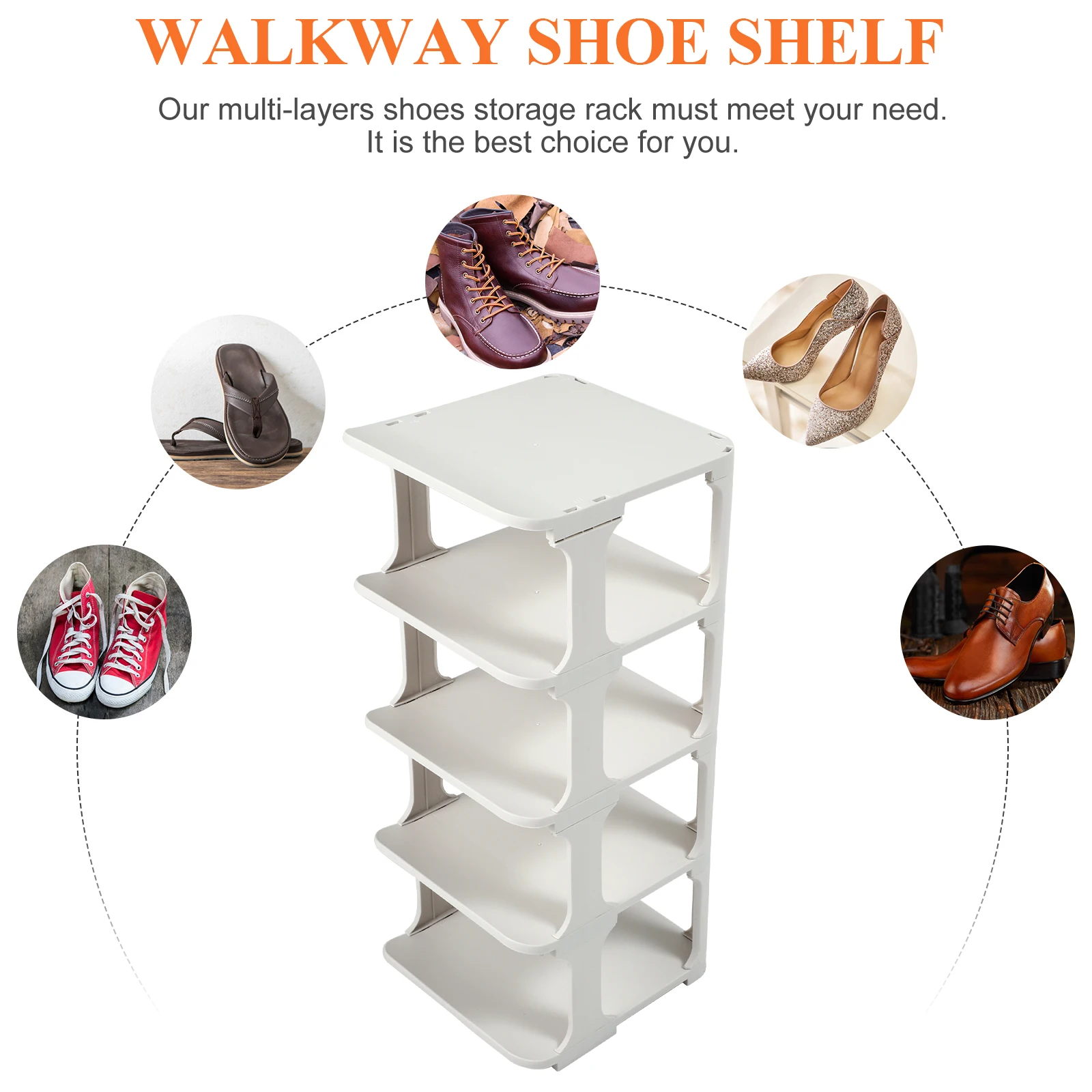 Plastic Shoe Rack Large Storage Smooth Surface Easy Clean Multi layer Stackable Space saving Shoes ganizer Holder Shelf
Plastic Shoe Rack Large Storage Smooth Surface Easy Clean Multi layer Stackable Space saving Shoes ganizer Holder Shelf