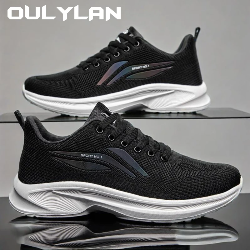 Oulylan/Новые мужские спортивные туфли большого размера для отдыха, тканые дышащие кроссовки с сеткой, удобная легкая износостойкая подошва из ЭВА
Oulylan/Новые мужские спортивные туфли большого размера для отдыха, тканые дышащие кроссовки с сеткой, удобная легкая износостойкая подошва из ЭВА