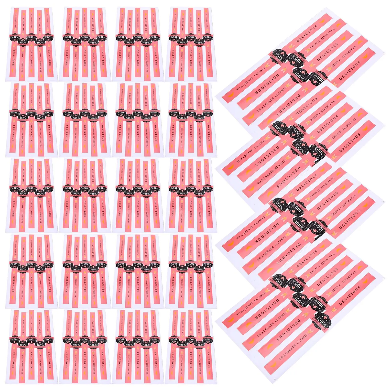 100pcs Sealing Stickers for Bakery DIY Baking Cookie Cake Treat Bag Wrapping Labels Envelope Seal Stickers Food Packaging Decals
100pcs Sealing Stickers for Bakery DIY Baking Cookie Cake Treat Bag Wrapping Labels Envelope Seal Stickers Food Packaging Decals