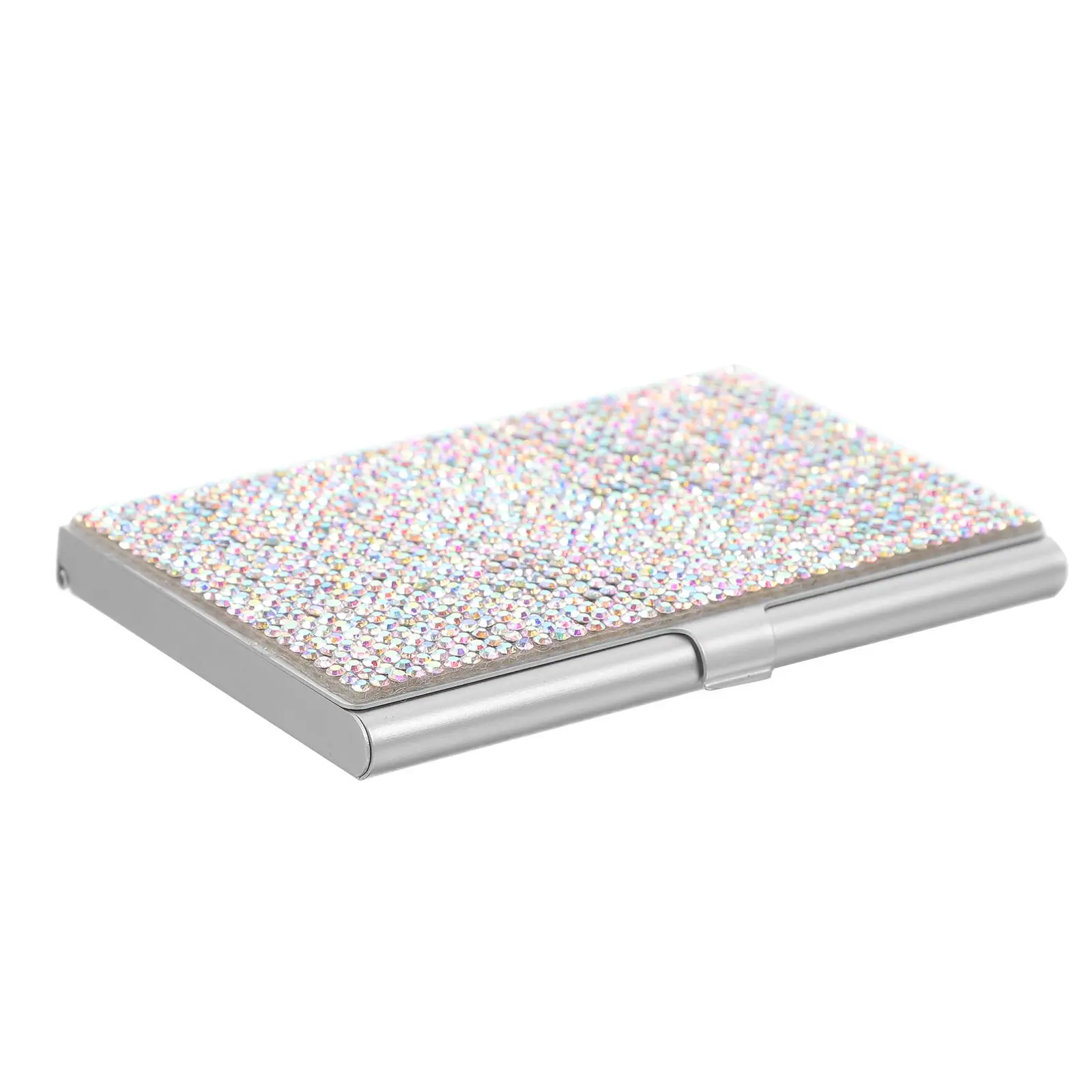 Playing Rhinestone Business Card Holder Cards Name Case Metal Wallet for Women Rhinestones Man Wallets
Playing Rhinestone Business Card Holder Cards Name Case Metal Wallet for Women Rhinestones Man Wallets