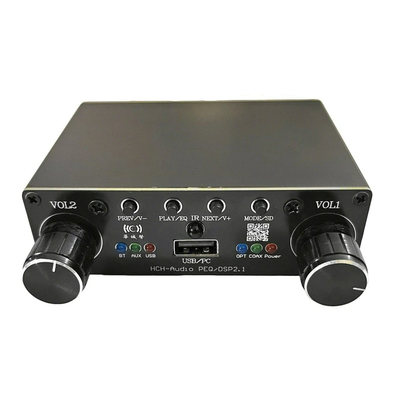 SOTAMIA DSP Bluetooth Power Amplifier 2*30+60W 2.1 Subwoofer AUX Optical Fiber Coaxial USB Multiple Decoding DC 12-24V
SOTAMIA DSP Bluetooth Power Amplifier 2*30+60W 2.1 Subwoofer AUX Optical Fiber Coaxial USB Multiple Decoding DC 12-24V