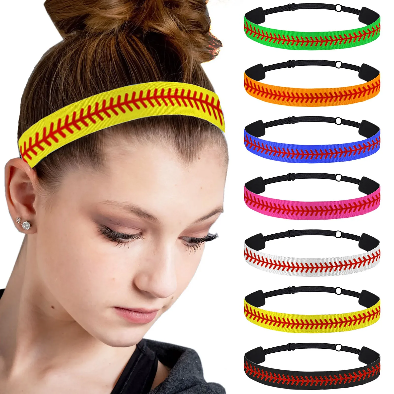 Teen Girl Scrunchies Children'S Sports Hair Bands Baseball Print Headband Softball Non Slip Adjustable Hair Bands Birthday 비녀
Teen Girl Scrunchies Children'S Sports Hair Bands Baseball Print Headband Softball Non Slip Adjustable Hair Bands Birthday 비녀