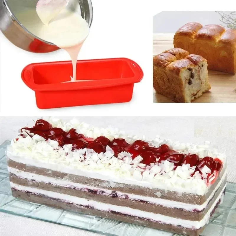 1Set Top Quality Silicone Baking Pans Rectangular Square Deep Dish for Bread Cake Angel Food Cheesecake Brownie Mould Loaf
1Set Top Quality Silicone Baking Pans Rectangular Square Deep Dish for Bread Cake Angel Food Cheesecake Brownie Mould Loaf