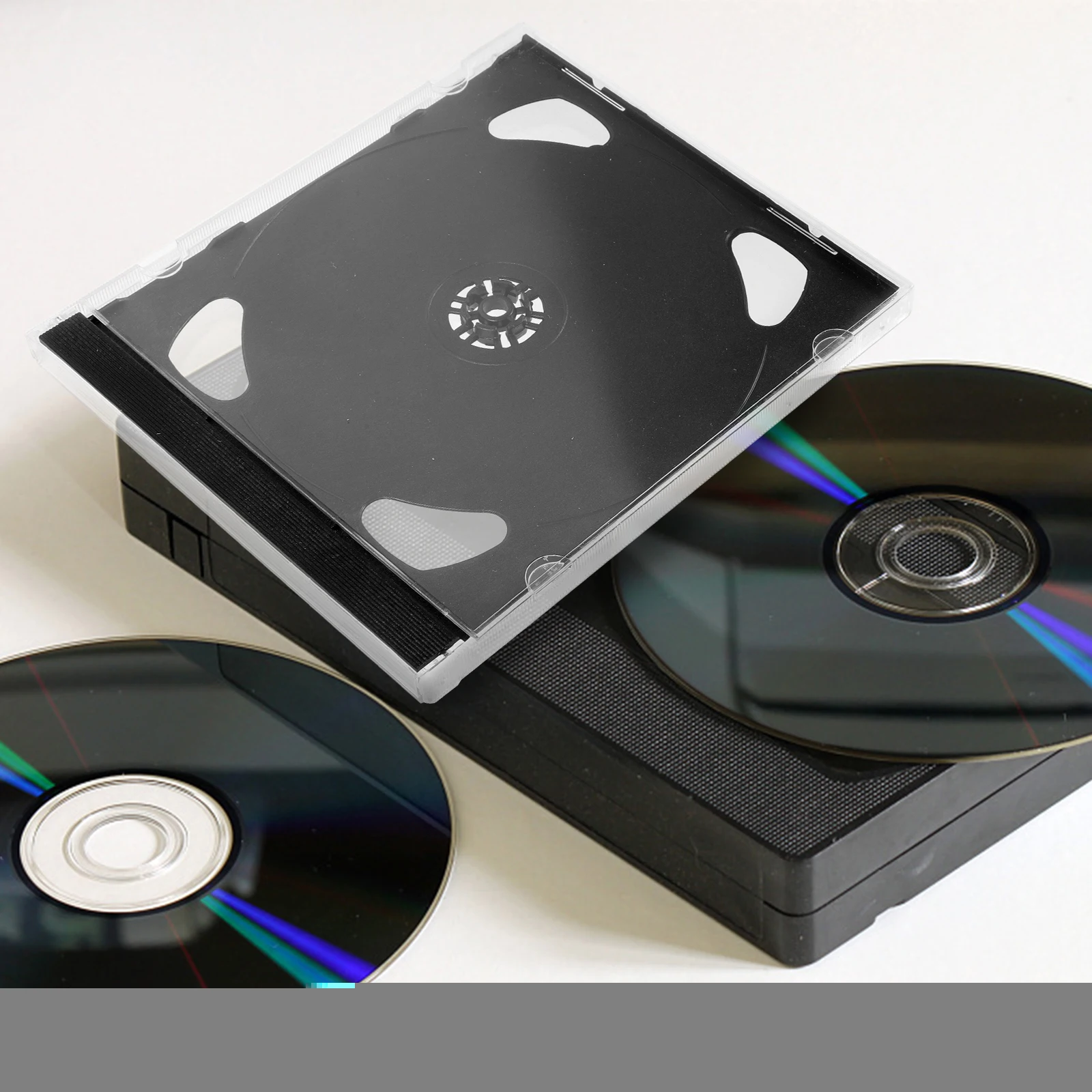 6pcs Plastic Disc Holder Case Small Cd Case Clear Crystal Square DVD Box Storage Organizer for Movies Music Collection
6pcs Plastic Disc Holder Case Small Cd Case Clear Crystal Square DVD Box Storage Organizer for Movies Music Collection