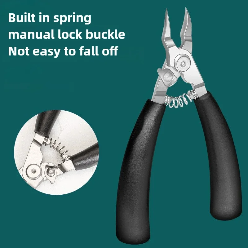 1pc upgraded ingrown toenail nippers, eagle beak design, deep nail embedded nail clipper and pedicure tool
1pc upgraded ingrown toenail nippers, eagle beak design, deep nail embedded nail clipper and pedicure tool