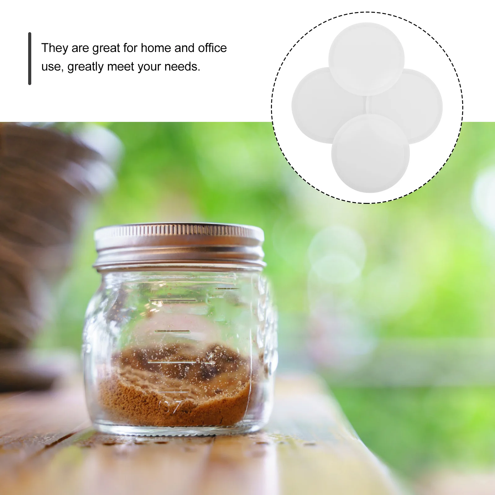 4Pcs Heat-Resistant Silicone Sealers Mug Jar Wide Mouth Leak-Proof Practical Kitchen Supply Sealer Mug Sealers
4Pcs Heat-Resistant Silicone Sealers Mug Jar Wide Mouth Leak-Proof Practical Kitchen Supply Sealer Mug Sealers