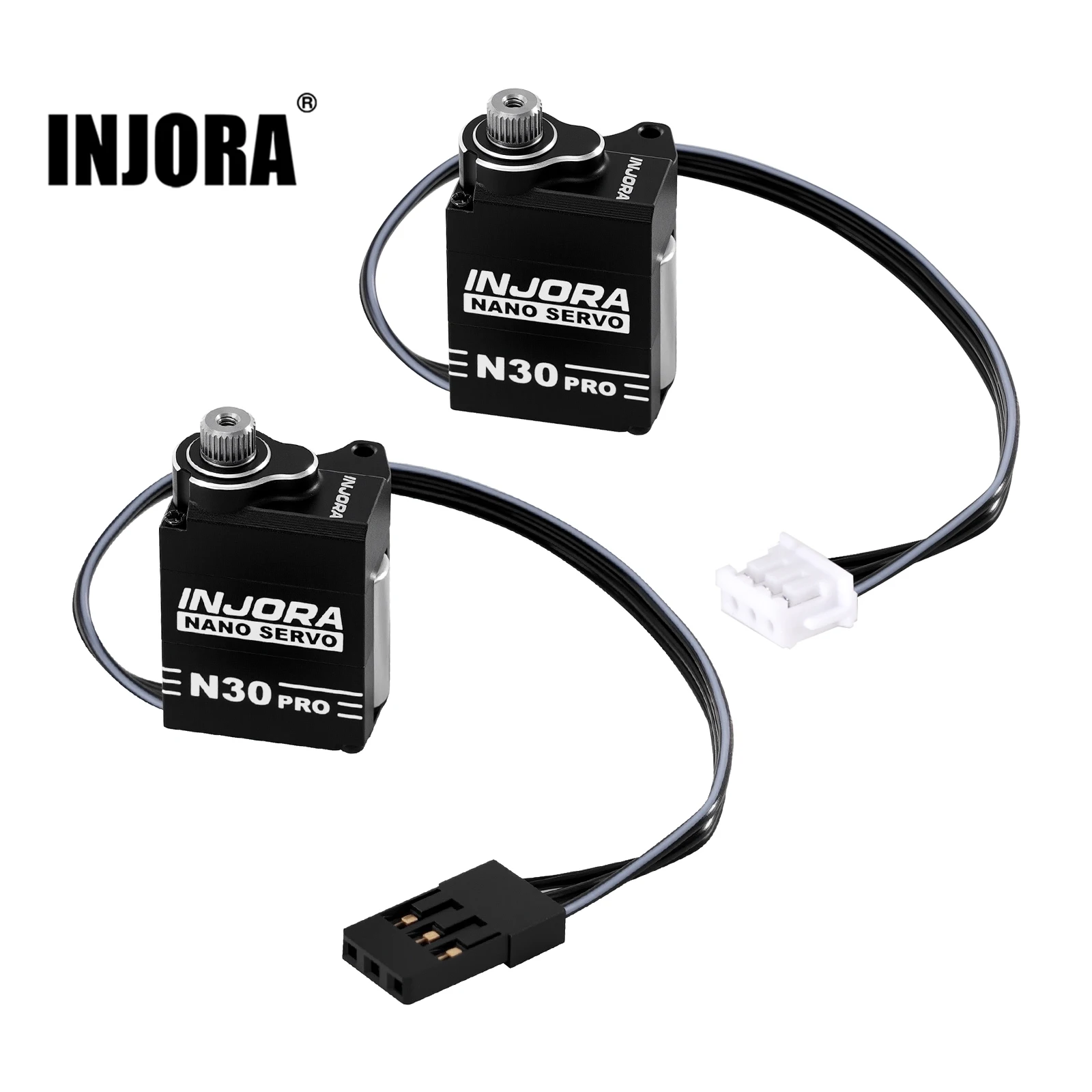 INJORA High Torque N30 PRO NANO Servo with Servo Saver for 1/30 Axial SCX30 (JR/ZH1.5)
INJORA High Torque N30 PRO NANO Servo with Servo Saver for 1/30 Axial SCX30 (JR/ZH1.5)