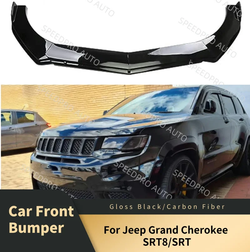 Передний бампер автомобиля для Grand Cherokee SRT8/SRT, диффузор для нижнего подбородка, спойлер, сплиттер, комплект кузова, защита бампера для губ
Передний бампер автомобиля для Grand Cherokee SRT8/SRT, диффузор для нижнего подбородка, спойлер, сплиттер, комплект кузова, защита бампера для губ
