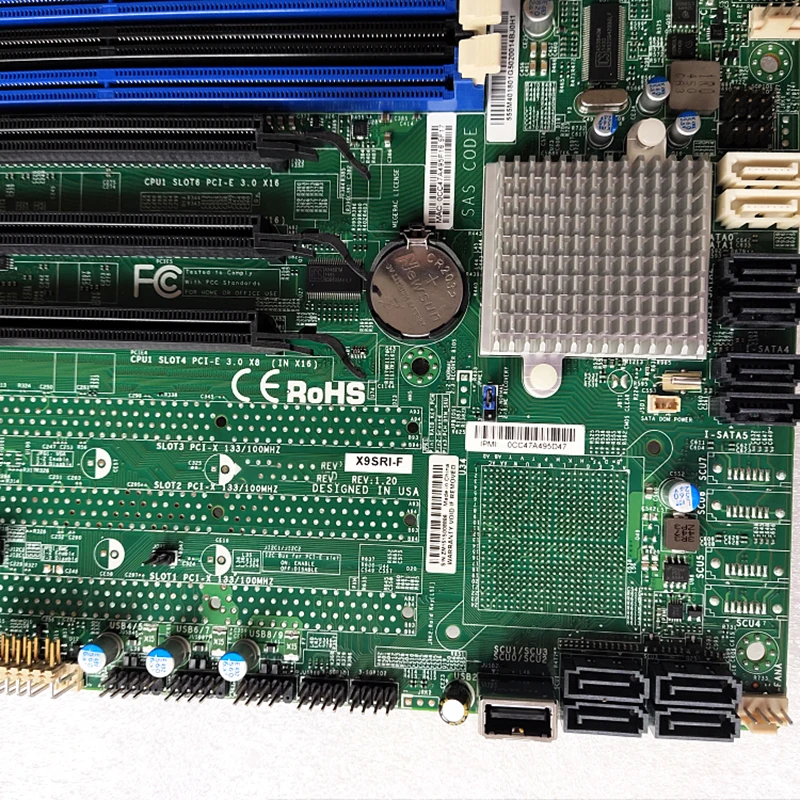 Single Channel Server Motherboard For Supermicro For X9SRI-F LGA2011 Support E5-1600 Perfect Test Good Quality
Single Channel Server Motherboard For Supermicro For X9SRI-F LGA2011 Support E5-1600 Perfect Test Good Quality