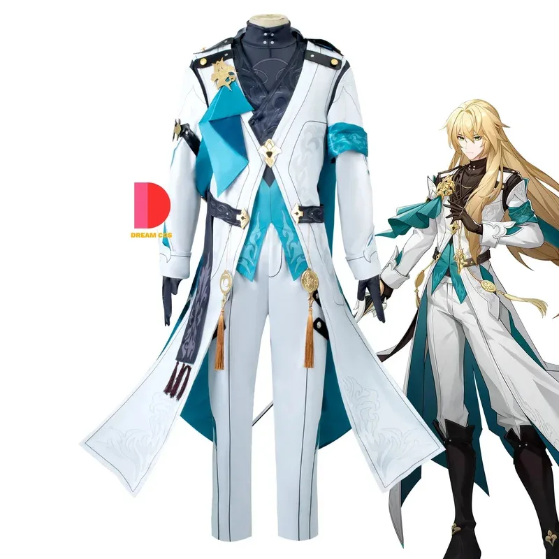 Honkai Star Rail Luocha Cosplay Costume Carnival Uniform Wig Anime Halloween Costumes Men Game Character Outfit Set New Arrival
Honkai Star Rail Luocha Cosplay Costume Carnival Uniform Wig Anime Halloween Costumes Men Game Character Outfit Set New Arrival