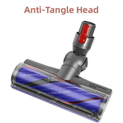 For Dyson Direct Drive Cleaner Head-Anti-Tangle Brush Roll Attachment-Compatible with V10SlimV12Slim V7V8V10V11V15 Vacuum Models