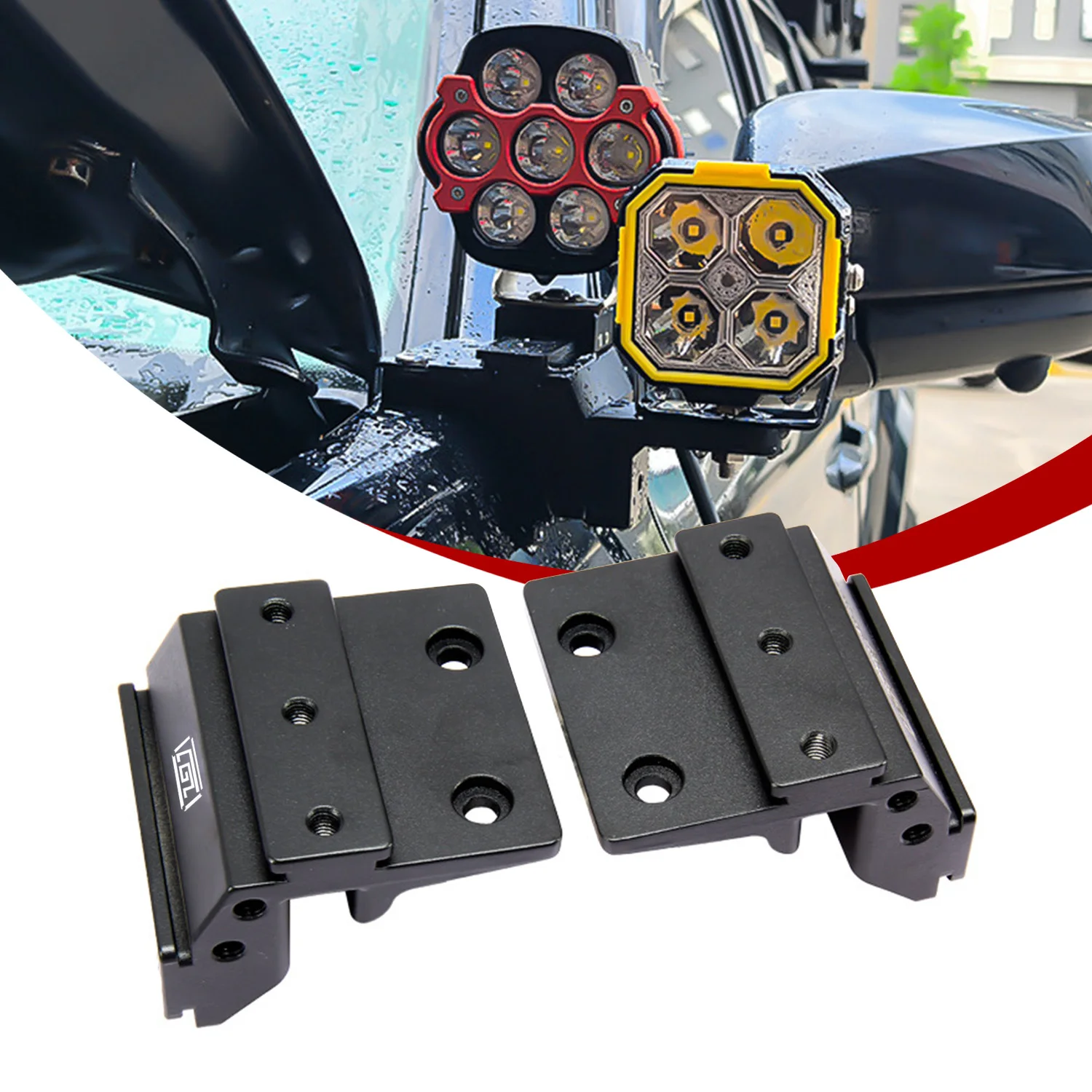 For Toyota Hood Mount Ditch LED Pod Light Bracket Car Spotlight Searchlight Holder Dual A-Pillar Quick-Release Aluminum Alloy
For Toyota Hood Mount Ditch LED Pod Light Bracket Car Spotlight Searchlight Holder Dual A-Pillar Quick-Release Aluminum Alloy