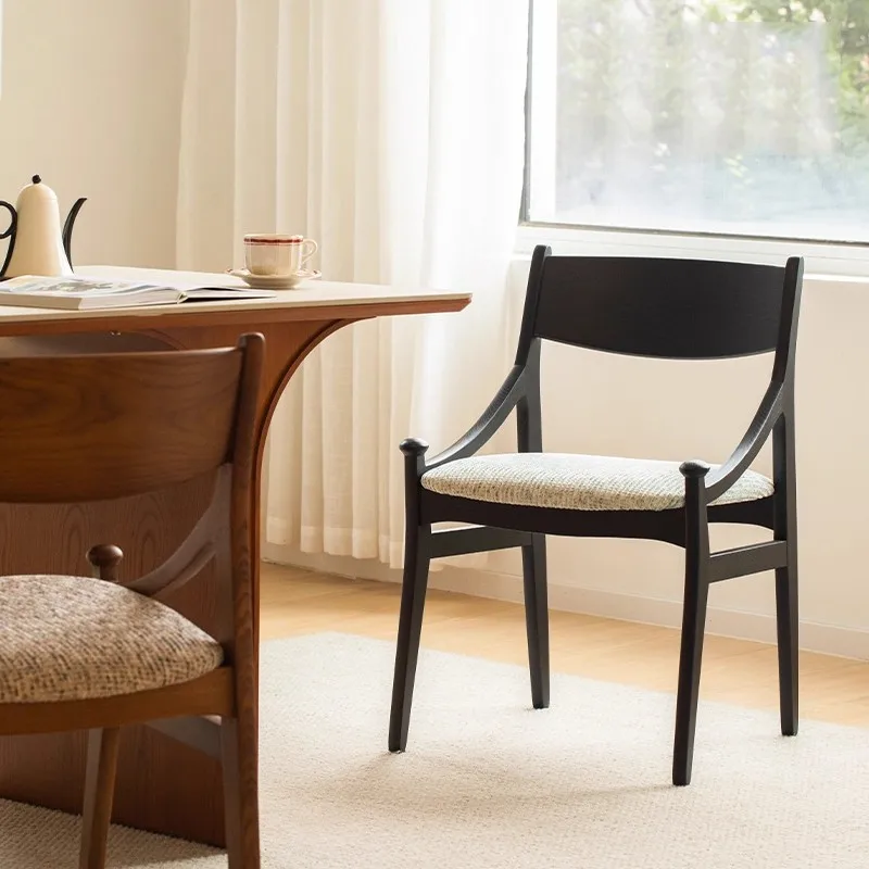 DSA medieval wabi-sabi wind solid wood chair back chair sedentary comfortable dining chair home living room simple
DSA medieval wabi-sabi wind solid wood chair back chair sedentary comfortable dining chair home living room simple