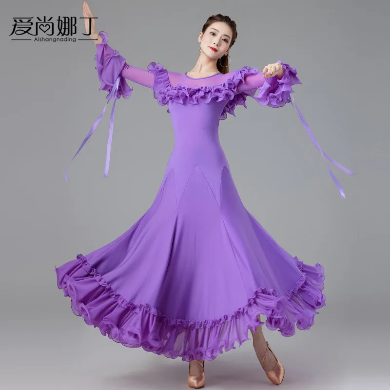 2026 Modern Dance Dress New National Standard Waltz Friendship Dance Dress Professional Competition Performance Clothes 7193
2026 Modern Dance Dress New National Standard Waltz Friendship Dance Dress Professional Competition Performance Clothes 7193