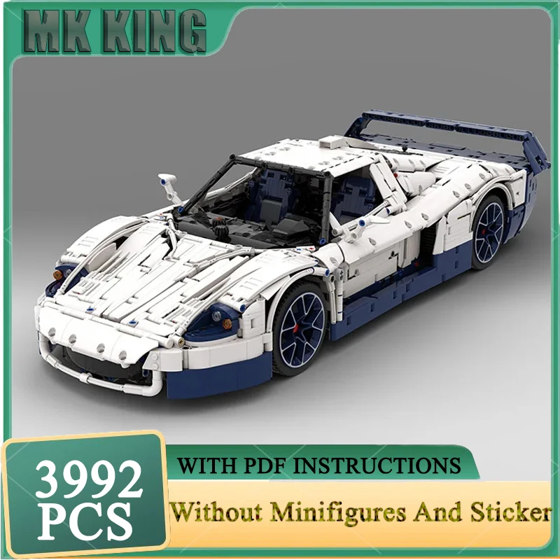 Moc Building Bricks White MC12 Cars Model Technology Modular Champion Speed Cars Blocks Construstion DIY Assembly Toys Gifts
Moc Building Bricks White MC12 Cars Model Technology Modular Champion Speed Cars Blocks Construstion DIY Assembly Toys Gifts